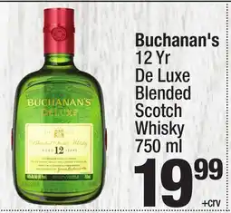 Super King Markets Buchanan's 12 Yr De Luxe Blended Scotch Whisky offer
