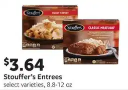 Fareway Stouffer's entrees offer