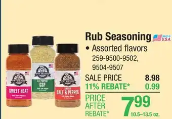 Menards Pit Boss Sweet Heat Rub Seasoning - 13.4 Ounces offer