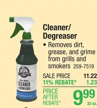 Menards Pit Boss Cleaner/Degreaser- 32 oz offer