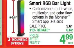 Menards Monster Smart Illuminessence LED Light Bar offer