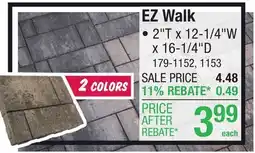 Menards 12 x 16 True Definition Briar Rose EZ Walk Patio Block offer