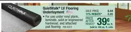 Menards MP Global Products 1/16 QuietWalk LV Multipurpose Floor Underlayment offer