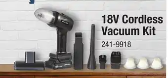 Menards North Tech 18-Volt Cordless Vacuum Kit offer