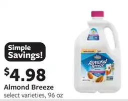 Fareway Almond Breeze offer