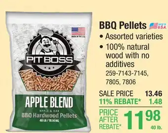 Menards Pit Boss Competition BBQ Smoking Pellets - 40 lb offer