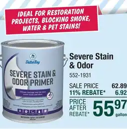Menards Dutch Boy Severe Stain & Odor Primer - 1 gal offer
