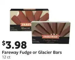 Fareway Fareway fudge or glacier bars offer
