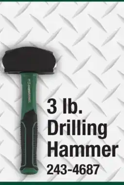 Menards Masterforce 3 lb. Fiberglass Drilling Hammer offer