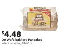 Fareway De wafelbakkers pancakes offer
