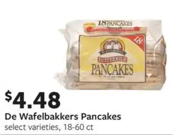 Fareway De wafelbakkers pancakes offer