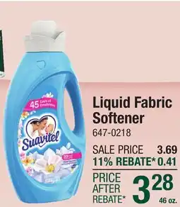 Menards Suavitel Field Flowers Liquid Fabric Softener - 46oz offer