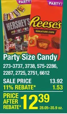 Menards Reese's Peanut Butter Cups Miniatures - 35.6 oz offer