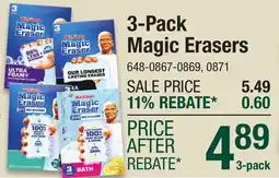 Menards Mr. Clean Magic Eraser Ultra Foamy Multi Purpose Cleaner - 3 Count offer
