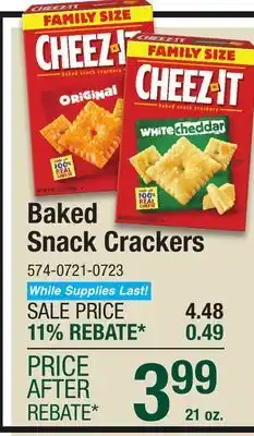 Menards Cheez-It Original Crackers - 21 oz offer
