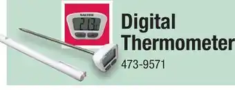 Menards Salter Instant Read Thermometer offer