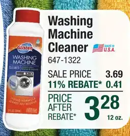 Menards Glisten Fresh Washing Machine Cleaner - 12 oz offer
