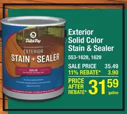 Menards Dutch Boy Pebble Solid Exterior Stain + Sealer - 1 gal offer