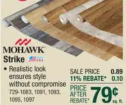 Menards Strike Vinyl offer