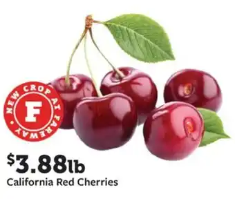 Fareway California red cherries offer