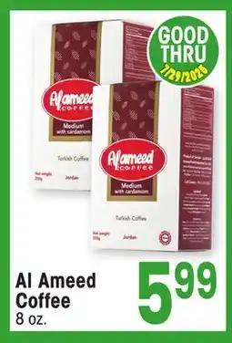 Jewel-Osco Al Ameed Coffee offer