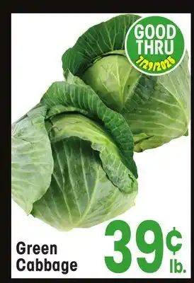 Jewel-Osco Green Cabbage offer