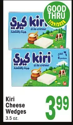 Jewel-Osco Kiri Cheese Wedges offer