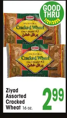 Jewel-Osco Ziyad Assorted Cracked Wheat offer