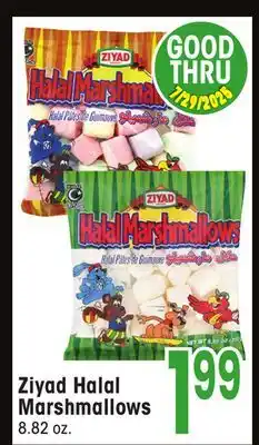 Jewel-Osco Ziyad Halal Marshmallows offer