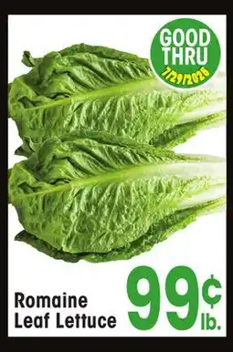 Jewel-Osco Romaine Leaf Lettuce offer