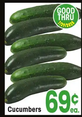 Jewel-Osco Cucumbers offer