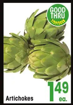 Jewel-Osco Artichokes offer