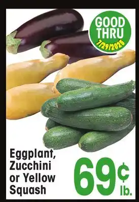 Jewel-Osco Eggplant, Zucchini or Yellow Squash offer