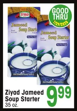 Jewel-Osco Ziyad Jameed Soup Starter offer