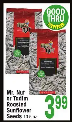 Jewel-Osco Mr. Nut or Tadim Roasted Sunflower Seeds offer