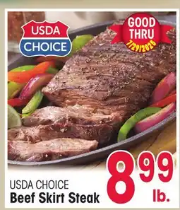 Jewel-Osco USDA CHOICE Beef Skirt Steak offer