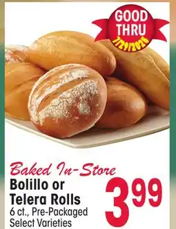 Jewel-Osco Bolillo or Telera Rolls offer