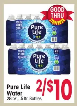Jewel-Osco Pure Life Water offer