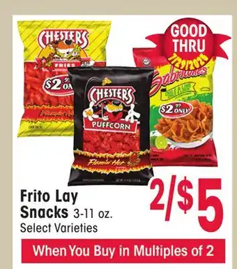 Jewel-Osco Frito Lay Snacks offer