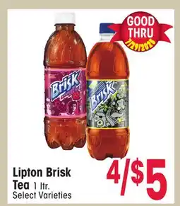 Jewel-Osco Lipton Brisk Tea offer