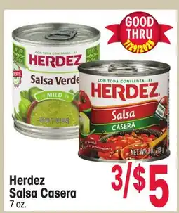 Jewel-Osco Herdez Salsa Casera offer