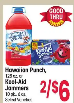 Jewel-Osco Hawaiian Punch, 128 oz. or Kool-Aid Jammers 10 pk., oz offer