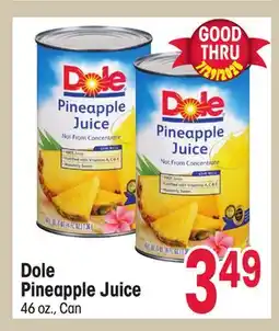 Jewel-Osco Dole Pineapple Juice offer