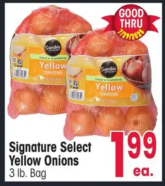 Jewel-Osco Signature Select Yellow Onions offer
