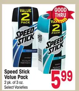 Jewel-Osco Speed Stick Value offer