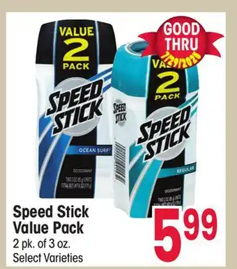 Jewel-Osco Speed Stick Value offer