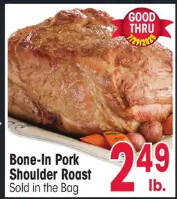 Jewel-Osco Bone-In Pork Shoulder Roast offer