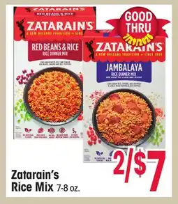 Jewel-Osco Zatarain's Rice Mix offer