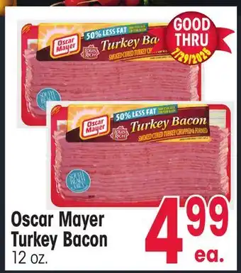 Jewel-Osco Oscar Mayer Turkey Bacon offer
