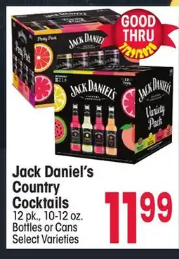 Jewel-Osco Jack Daniel's Country Cocktails offer